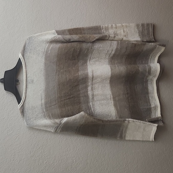 Tommy Bahama Sweater Womens Size M Wool Mohair Tunic Knit Color Block - Picture 4 of 13